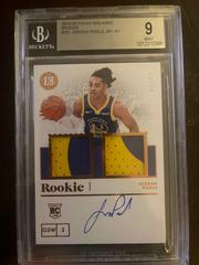 Jordan Poole [Dual Jersey Autograph Bronze] #251 Basketball Cards 2019 Panini Encased Prices