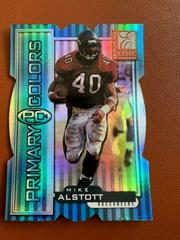 Mike Alstott [Blue Die Cut] #40 Football Cards 1999 Panini Donruss Elite Primary Colors Prices