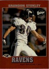 Brandon Stokley #93 Football Cards 2001 Upper Deck Rookie F/X Prices