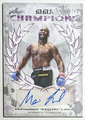 Muhammed Lawal [Purple] #AUML1 Ufc Cards 2010 Leaf MMA Autographs Prices