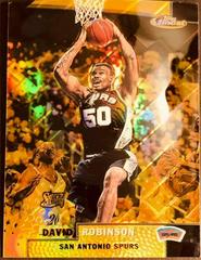 David Robinson [Gold Refractor] #80 Basketball Cards 1999 Finest Prices