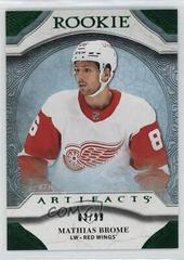 Mathias Brome [Emerald] #RED191 Hockey Cards 2020 Upper Deck Artifacts Rookie Redemptions Prices