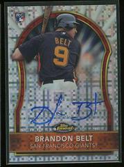 Brandon Belt [Xfractor Autograph] #66 Baseball Cards 2011 Finest Prices