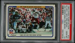 82 AFC NFC Pro Bowl [Joe Montana Pro Bowl] Football Cards 1982 Fleer Team Action Prices