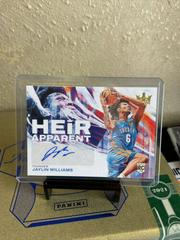 Jaylin Williams #HA-JWC Basketball Cards 2022 Panini Court Kings Heir Apparent Prices