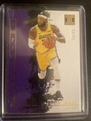 LeBron James [Gold] Basketball Cards 2019 Panini Impeccable Prices