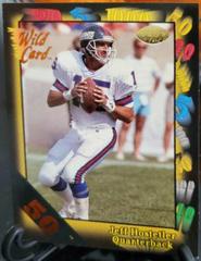 Jeff Hostetler [50 Stripe] Football Cards 1991 Wild Card Prices