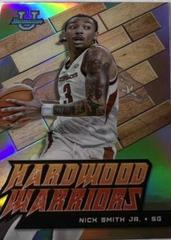 Nick Smith Jr. #HW-6 Basketball Cards 2022 Bowman University Best Hardwood Warriors Prices