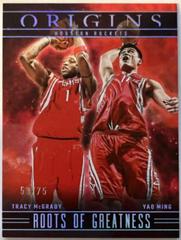 Yao Ming / Tracy McGrady [Red] #23 Basketball Cards 2023 Panini Origins Roots of Greatness Prices