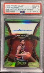 Cam Reddish [Neon Green Prizm] #RS-CRD Basketball Cards 2019 Panini Select Rookie Signatures Prices