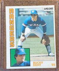 Bucky Dent #331 Baseball Cards 1984 O Pee Chee Prices