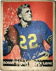 Bobby Layne #6 Football Cards 1948 Leaf Prices