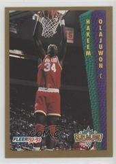 Hakeem Olajuwon Basketball Cards 1992 Fleer Tony's Pizza Prices