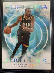 Kevin Durant #21 Basketball Cards 2023 Panini Origins Euphoria Prices