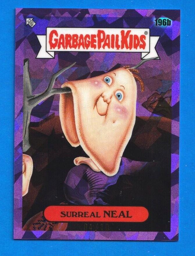 Surreal NEAL [Purple] #196b Precios | Garbage Pail Kids 2022 Sapphire ...