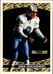 Greg Montgomery #11 Football Cards 1993 Topps Black Gold Prices
