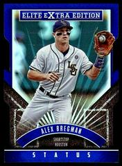 Alex Bregman [Blue Status Die Cut Autograph] #3 Baseball Cards 2015 Panini Elite Extra Edition Prices