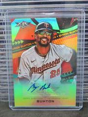 Byron Buxton [Green] Baseball Cards 2022 Topps Fire Autographs Prices