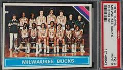 Milwaukee Bucks Checklist #213 Basketball Cards 1975 Topps Prices