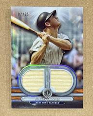 Mickey Mantle [Single Player] #DR-MICK Baseball Cards 2024 Topps Tribute Dual Relic Prices