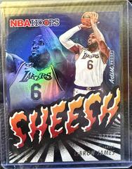 LeBron James [Hyper Green] #6 Basketball Cards 2023 Panini Hoops Sheesh Prices