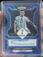 Lautaro Martinez Soccer Cards 2022 Panini Prizm World Cup Signatures Prices