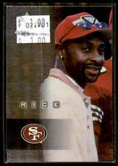 Jerry Rice [Silver] #76 Football Cards 1998 Pinnacle Mint Prices