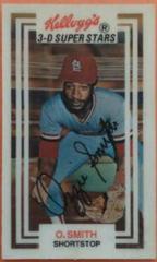 Ozzie Smith Baseball Cards 1983 Kellogg's Prices