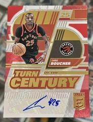 Chris Boucher [Red] #TCS-CBC Basketball Cards 2022 Panini Donruss Elite Turn of the Century Signatures Prices