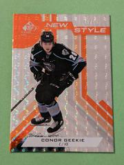 Conor Geekie [Orange Foilboard] Hockey Cards 2021 SP Game Used CHL New Style Prices