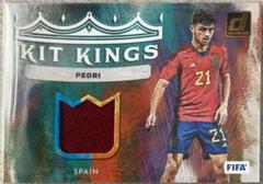 Pedri Soccer Cards 2022 Panini Donruss Kit Kings Prices