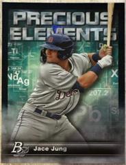 Jace Jung #PE-13 Baseball Cards 2023 Bowman Platinum Precious Elements Prices