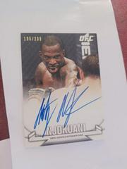 Anthony Njokuani Ufc Cards 2013 Topps UFC Knockout Autographs Prices