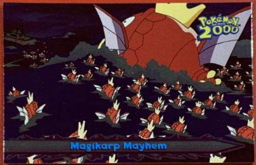 Magikarp Mayhem [Foil] #20 Pokemon 2000 Topps Movie