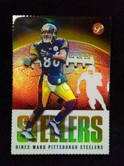 Hines Ward [Gold Refractor] Football Cards 2003 Topps Pristine Prices