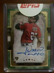 Juan Soto [Green] Baseball Cards 2018 Topps Five Star Autographs Prices