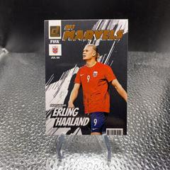 Erling Haaland #17 Soccer Cards 2022 Panini Donruss Net Marvels Prices
