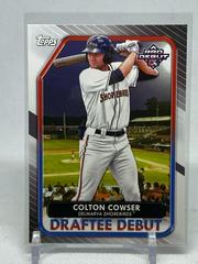 Colton Cowser #DB-5 Baseball Cards 2022 Topps Pro Debut Draftee Debuts Prices