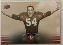 Lee Roy Jordan #6 Football Cards 2012 Upper Deck University of Alabama Prices
