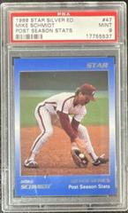 Mike Schmidt [Post Season Stats] #47 Baseball Cards 1988 Star Silver Edition Prices