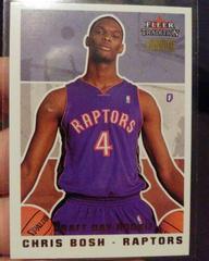 Chris Bosh [Draft Day Rookie] Basketball Cards 2003 Fleer Prices