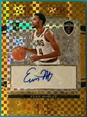 Evan Mobley [Gold Prizm] Basketball Cards 2021 Panini Select Youth Explosion Signatures Prices