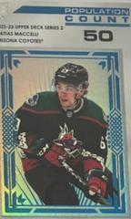 Matias Maccelli [50] Hockey Cards 2022 Upper Deck Population Count Prices