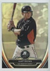 Gary Brown #BPP78 Baseball Cards 2013 Bowman Platinum Chrome Prospects Prices