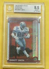 Emmitt Smith [Interstate Refractor] #40 Football Cards 1999 Bowman Chrome Prices