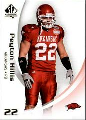 Peyton Hillis #38 Football Cards 2010 SP Authentic Prices