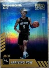 Paolo Banchero [Holo] #1 Basketball Cards 2022 Panini Hoops Arriving Now Prices