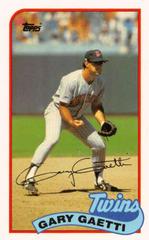 Gary Gaetti #91 Baseball Cards 1989 Topps Ljn Baseball Talk Prices