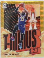 LeBron James [Gold Wave] Basketball Cards 2021 Panini Donruss Optic Prices