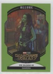 Zoe Saldana as Gamora [Green Quartz] Marvel 2022 Allure Prices